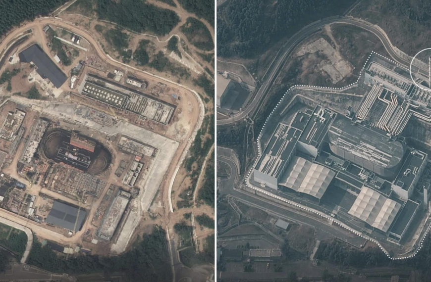 台灣新聞通訊社-中國大陸重啟內陸核帝國?紐時曝衛星照 學者:強化對美底氣