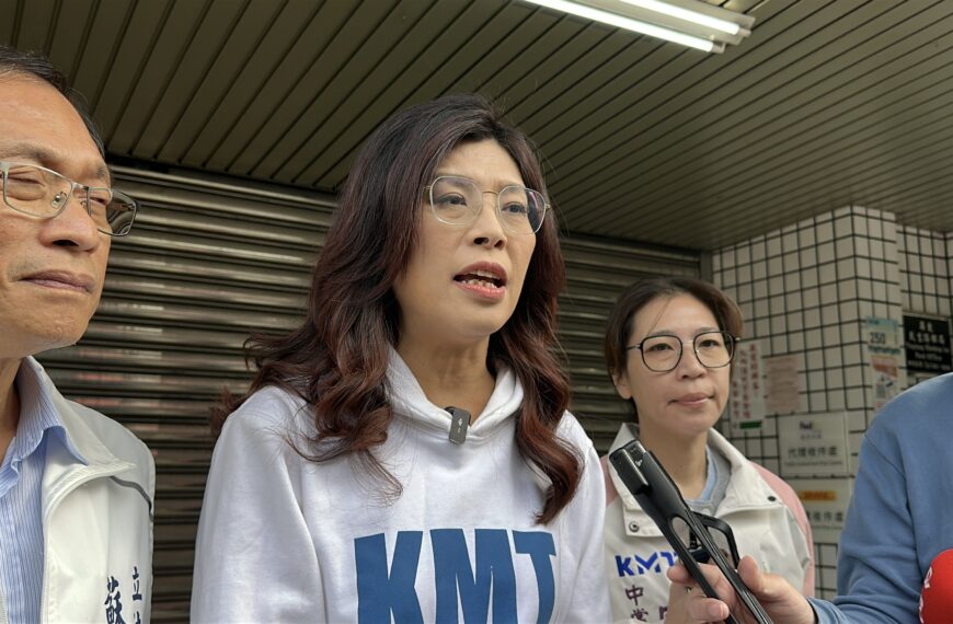 台灣新聞通訊社-影／軍購案卡關 鄭麗文：癥結在賴總統、找在野黨是畫錯重點