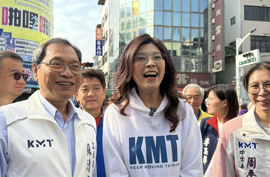 台灣新聞通訊社-影／藍營台中新竹縣市長初選之爭 鄭麗文：不因人設事、一視同仁
