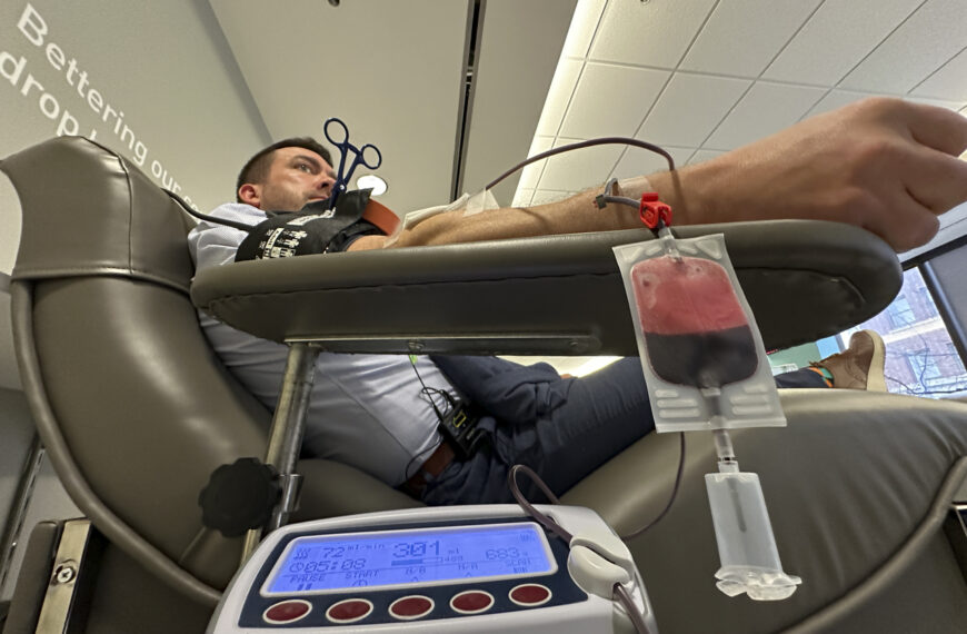 台灣新聞通訊社-賣血最大國!全美每天20萬人賣血維生 去年達47億元