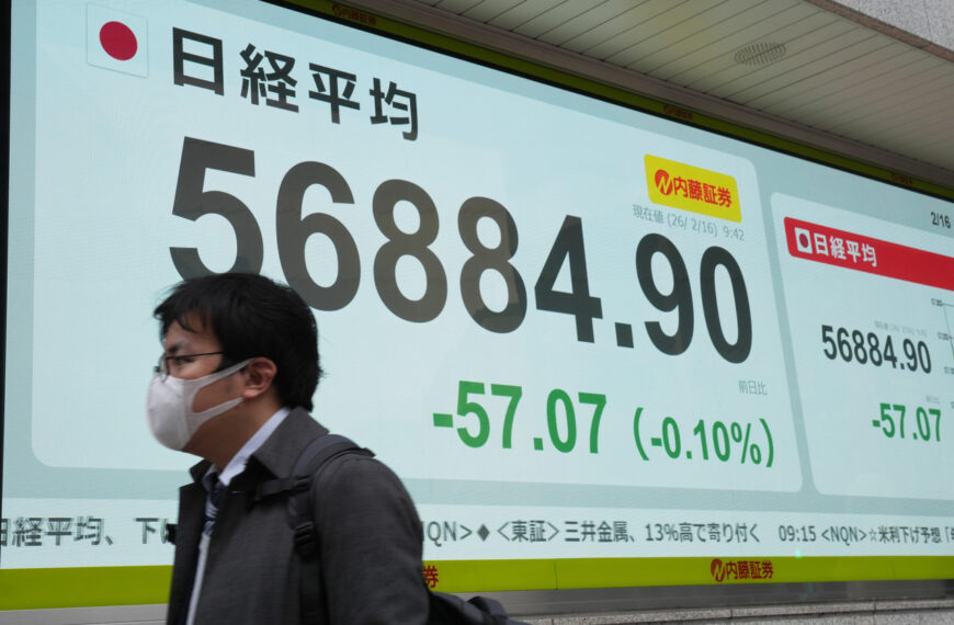 台灣新聞通訊社-獲利了結與AI疑慮拖累 日股收跌