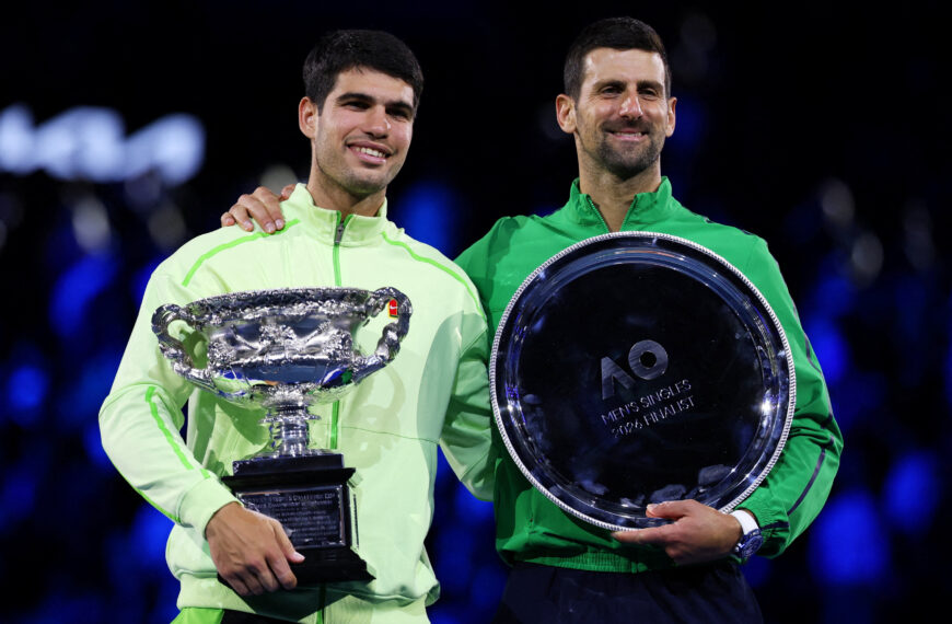 台灣新聞通訊社-【專家之眼】老少爭冠：澳網男單決賽寫下的新紀錄