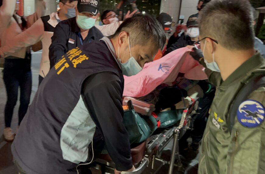 台灣新聞通訊社-陳光復跌倒…醫曝3原因醫院年節狀況多 年後住院潮恐加劇