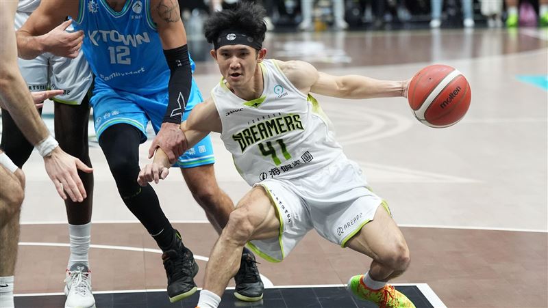 台灣新聞通訊社-TPBL／主場逼退海神　林俊吉、蔣淯安雙衛聯手助夢想家8連勝