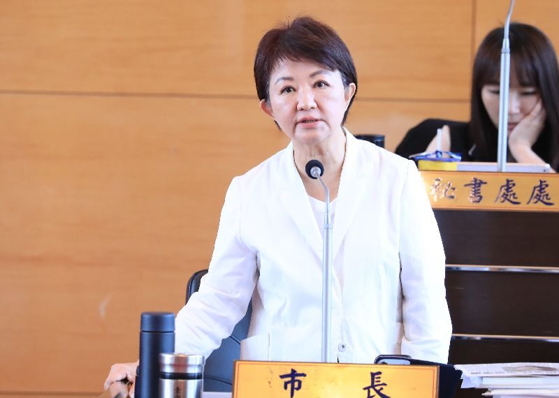 台灣新聞通訊社-遭綠營質疑軍購立場　盧秀燕：我的支持就是重要訊息