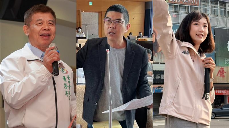 台灣新聞通訊社-快訊／綠台中潭雅神議員初選！周永鴻、蕭隆澤續拚連任　美女里長出線