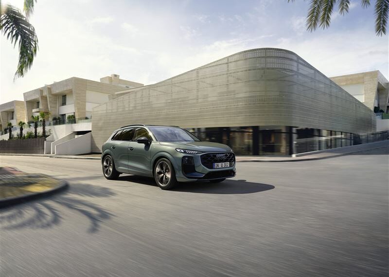 台灣新聞通訊社-怎能不愛車／Audi Q3台灣預售　數位座艙＋黑科技燈組太狂