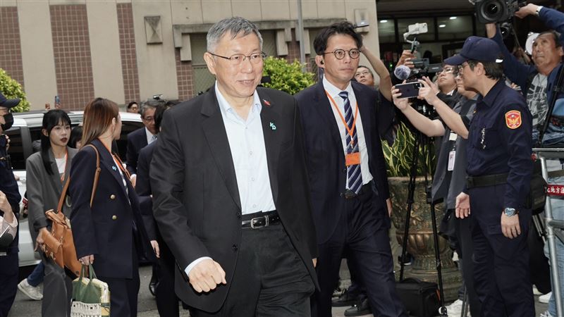 台灣新聞通訊社-柯文哲宣判／一審遭判17年！立院民進黨團4字回應：尊重司法