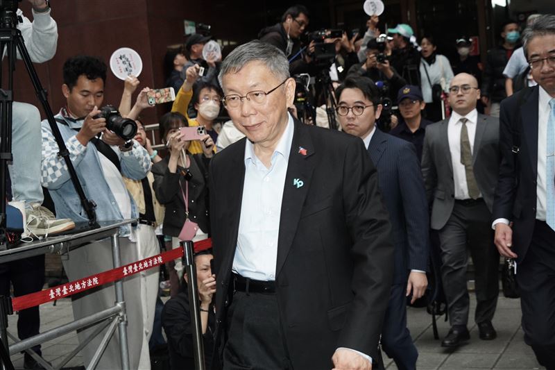 台灣新聞通訊社-他開藍營第一槍　聲援柯文哲「殺人犯都沒關17年」