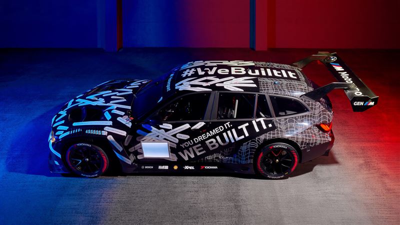 台灣新聞通訊社-家用車變戰神！BMW M3 Touring耐久賽狂殺眾超跑