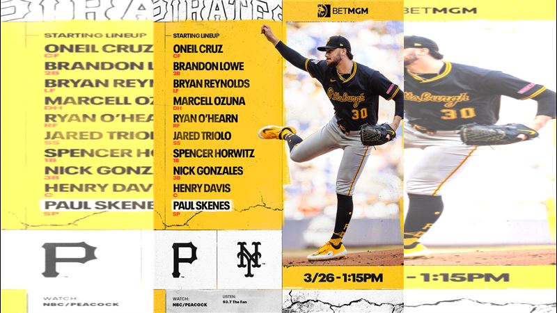 台灣新聞通訊社-MLB／上季1.97ERA奪賽揚獎　海盜王牌斯金斯開幕戰0.2局爆