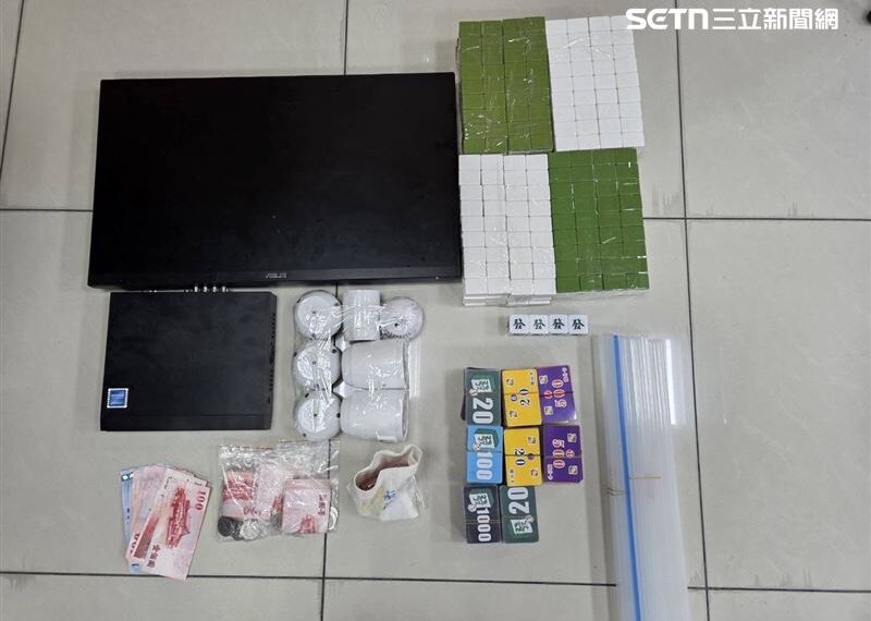 台灣新聞通訊社-最年輕的都有50歲!麻將會館藏身傳統市場 警突襲逮16名年長賭客