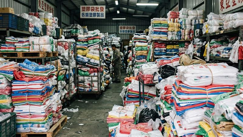 台灣新聞通訊社-「有單出不了貨」!塑膠袋缺貨潮席捲基層 蘇致榮籲政府穩定庶民經濟