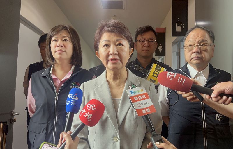 台灣新聞通訊社-盧秀燕談柯文哲案:人民期待司法公正透明