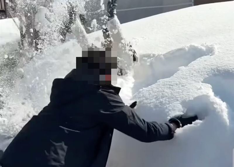 台灣新聞通訊社-丟臉到國外!台中媽遊日「放任孩子挖撒積雪」日網暴怒肉搜:滾回去
