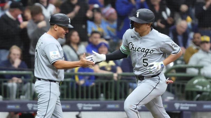 台灣新聞通訊社-MLB/村上宗隆狙擊紅中速球炸裂 生涯前2場都開轟!白襪隊史第1人