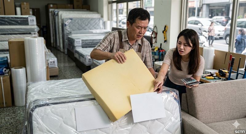 台灣新聞通訊社-獨家/買傢俱要快!床墊、沙發「1靈魂材料」飆漲30% 董座嘆:只能撐著