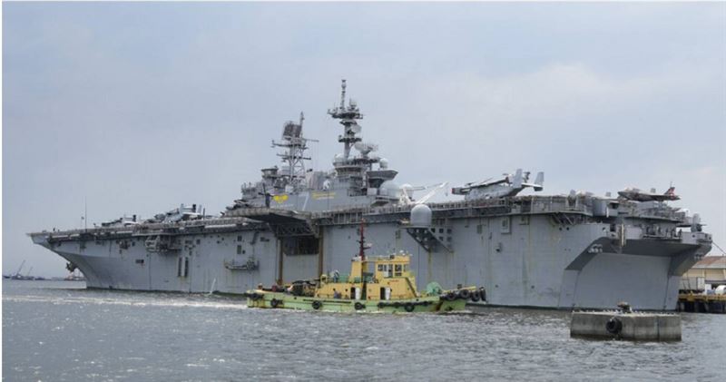 台灣新聞通訊社-美軍2艘兩棲攻擊艦進駐中東!伊朗地面作戰可能性升溫
