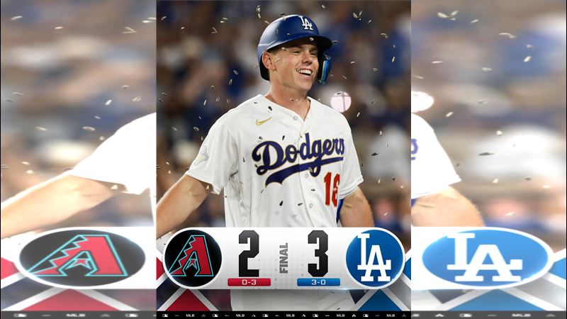 台灣新聞通訊社-MLB／壽星史密斯炸裂逆轉砲！道奇橫掃響尾蛇　大谷翔平連12打席沒安打