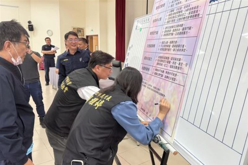 台灣新聞通訊社-大甲媽4/17遶境！彰警和40+宮廟團體簽訂「優質宮廟文化」：打架送警局