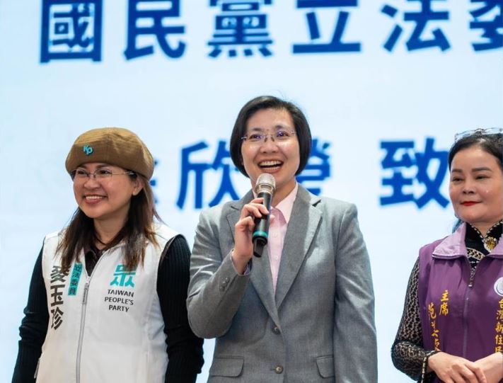 台灣新聞通訊社-藍營新竹縣長提名落定！徐欣瑩險勝副縣長陳見賢　凱道挺柯引爆內部分裂