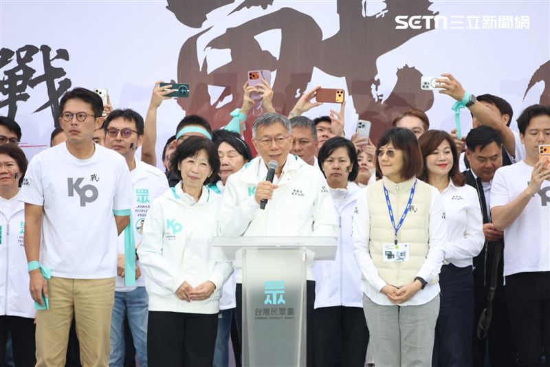 台灣新聞通訊社-凱道喊破8萬人、線上10萬？徐小花貼截圖打臉：民眾黨YT僅「1450+1人」