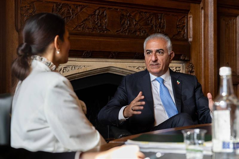 台灣新聞通訊社-現任伊朗政權不可信　流亡王儲：須再號召群眾抗爭