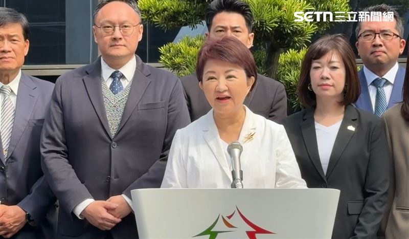 台灣新聞通訊社-盧秀燕開口＝國民黨放行軍購曙光？她曝幕後暗黑勢力：恐言之過早