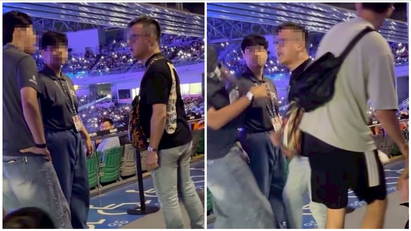 台灣新聞通訊社-細咧Ｘ北！幸福家菁英「巴掌甩左臉」工讀生站不穩倒退嚕　2傷勢曝光