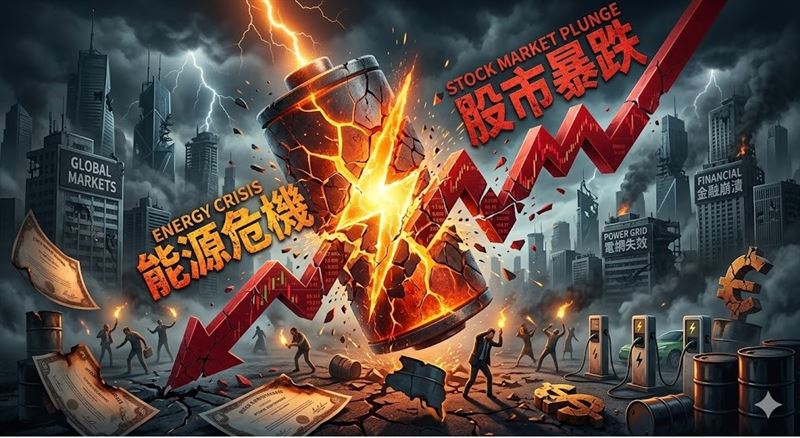 台灣新聞通訊社-中東戰火狂燒！美銀示警「歐股還沒跌完」　恐再跳水10%爆逃命潮