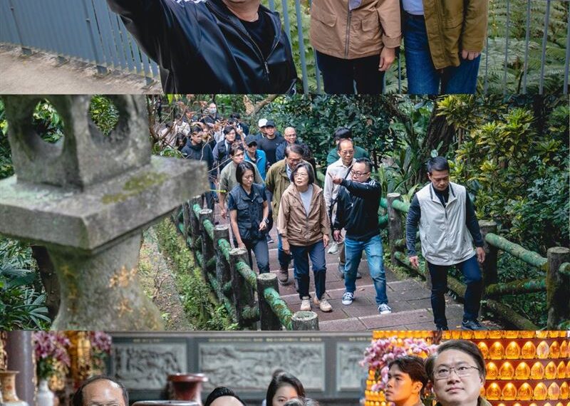 台灣新聞通訊社-陪小英爬山「39會喘」 助攻童子瑋單日聲量暴增400%