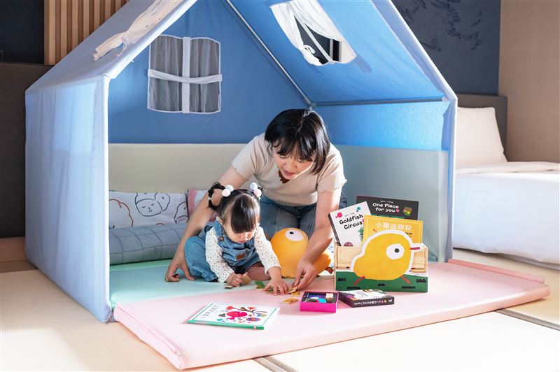 台灣新聞通訊社-兒童節住進繪本世界！礁溪寒沐酒店約旅人一次吃遍宜蘭特色早餐