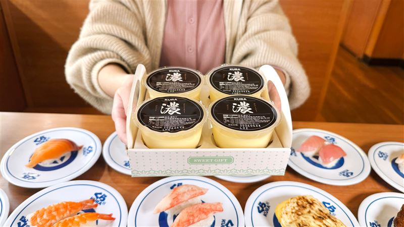 台灣新聞通訊社-藏壽司布丁賣2千萬顆「可疊208座101」！　兒童節限定套餐開賣