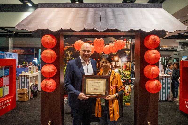 台灣新聞通訊社-舊金山灣區旅遊冒險展 台灣館獲「最佳人氣國際展館」