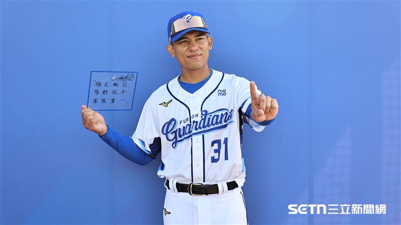 台灣新聞通訊社-中職／對決老東家坦言自己眼眶泛淚　林岱安解密新應援曲裡有彩蛋