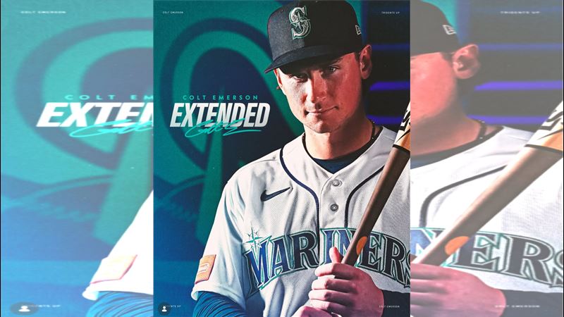 台灣新聞通訊社-MLB／水手隊20歲艾默生未登大聯盟　卻獲9500萬美元天價長約破紀錄