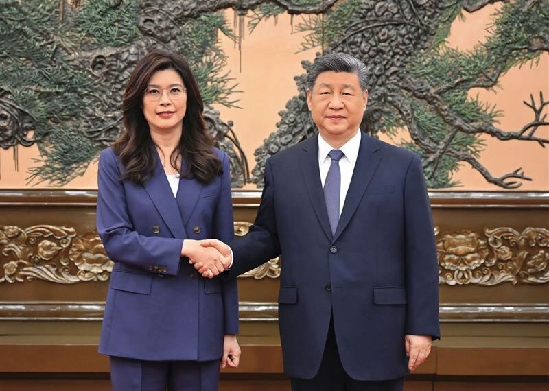 台灣新聞通訊社-鄭習會後/邀習訪台當2028總統大選起手式?鄭麗文不藏了親口給答案