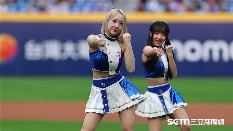 台灣新聞通訊社-獨家／富邦悍將應援初登場不滿意　朴星垠只給自己打3分！李晧禎安慰她