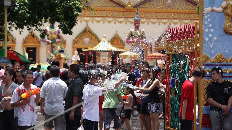 台灣新聞通訊社-潑水節將至！泰國廊曼機場估10天湧百萬人潮　「這天」運量達高峰