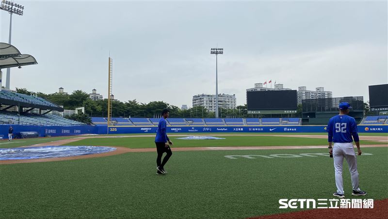 台灣新聞通訊社-中職／豪雨狂炸！中職賽事受影響　新莊、洲際2場皆確定延賽