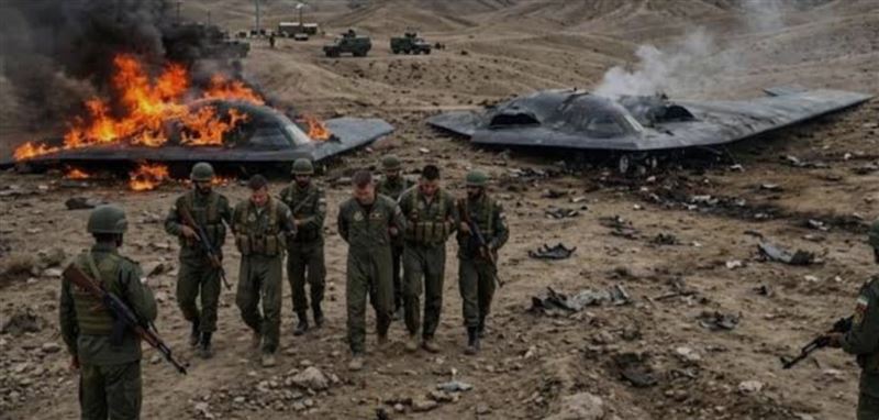 台灣新聞通訊社-真抓到了？傳美飛官遭山洞設局活捉！伊朗曬俘虜照遭抓包穿模破綻百出