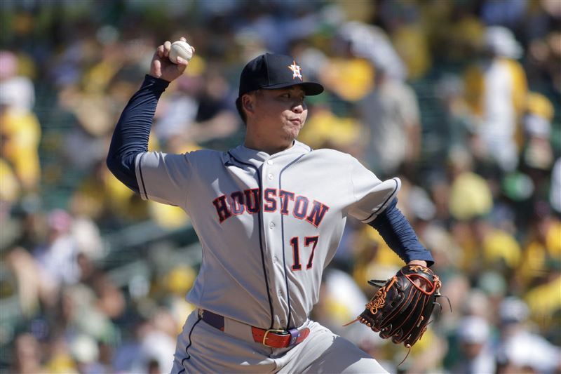 台灣新聞通訊社-MLB/鄧愷威中繼2.1局無失分!助太空人完封運動家 渴望1事竟成話題