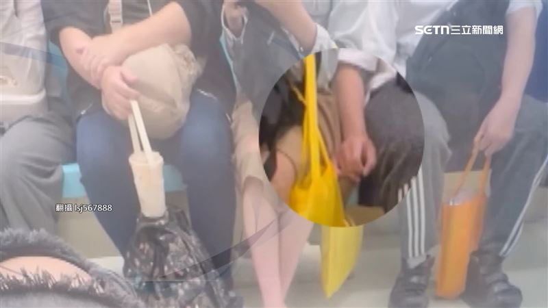台灣新聞通訊社-又是你!抖音直播主捷運伸狼爪 多人受害