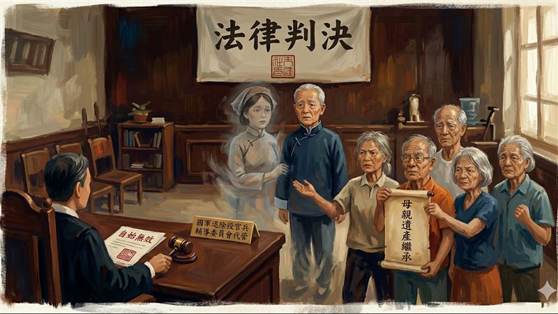 台灣新聞通訊社-亡姊「復活」40年後分走祖產！5手足怒告榮服處　法院准了：死人沒資格