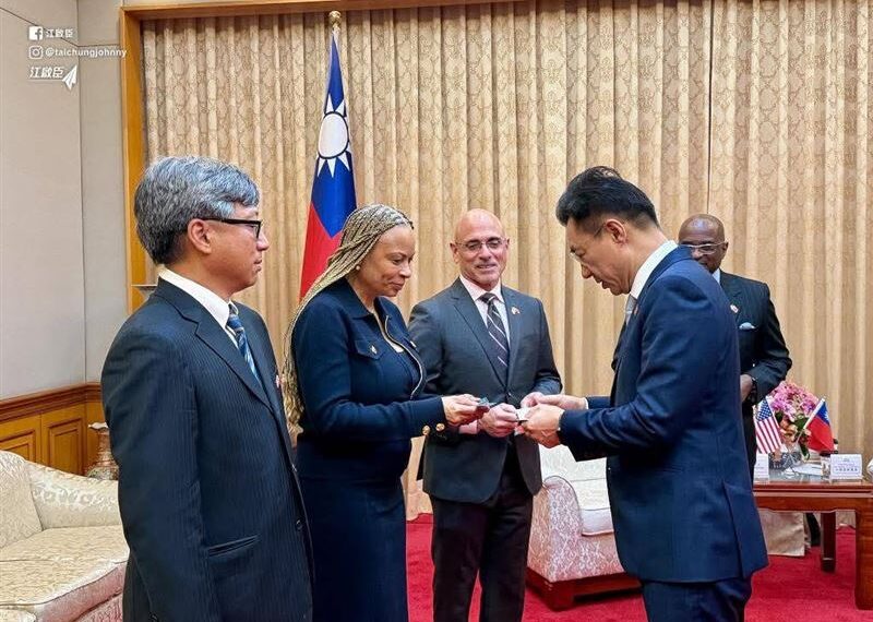 台灣新聞通訊社-台美創新合作深化！江啟臣力推「台中智造」：搶攻國際市場商機