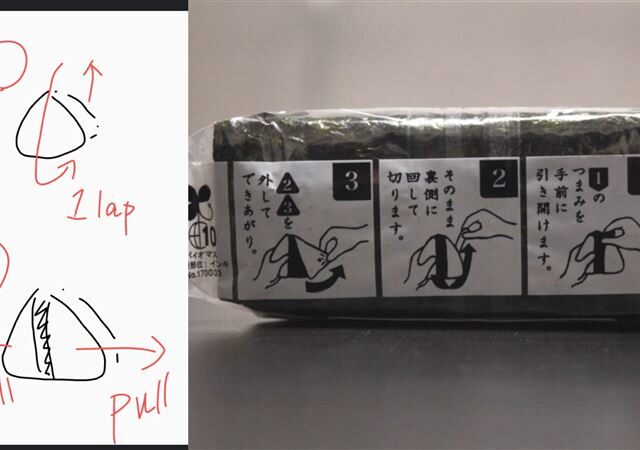 台灣新聞通訊社-日本網友親示範：三角飯糰「完美拆法」不沾手爽吃！教學狂吸870萬觀看