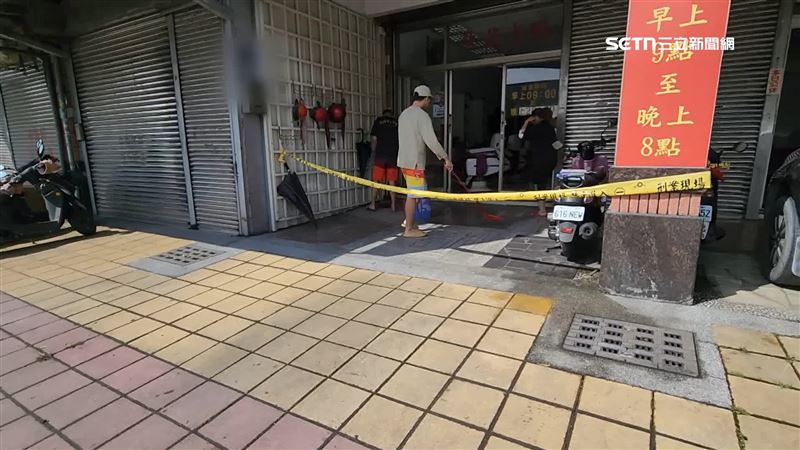 台灣新聞通訊社-移工持刀行搶傷人釀7傷　員警圍捕第一視角曝