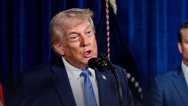 台灣新聞通訊社-宛如電影！川普曝營救失蹤飛官內幕：以為是伊朗陷阱