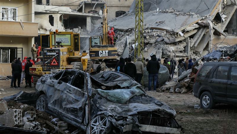 台灣新聞通訊社-真主黨籲取消「黎以和平談判」!貝魯特爆發反政府示威