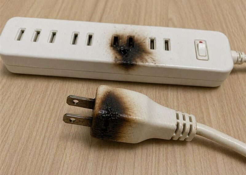 台灣新聞通訊社-大品牌延長線燒焦險釀火災！專家示警「1隱藏地雷」：快檢查這地方